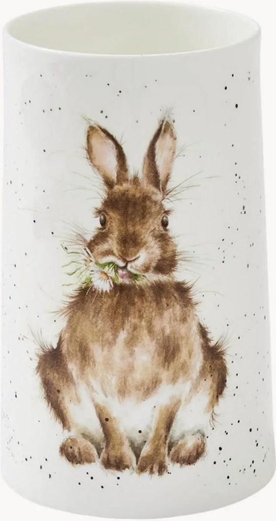 Fine-Bone-China vaas Rabbit