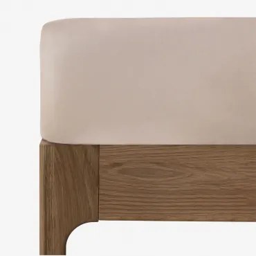 Onderlaken In Lesia Percal Katoen Met 180 Draden Licht Make Up & Bed 135/140cm (140 X 200 X 40 Cm) - Sklum