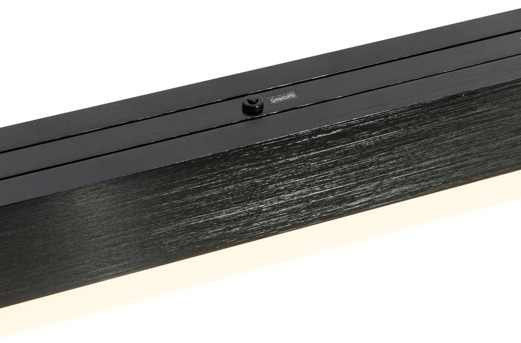 Eettafel / Eetkamer Moderne verstelbare hanglamp zwart incl. LED dimbaar - Lamba Modern Binnenverlichting Lamp