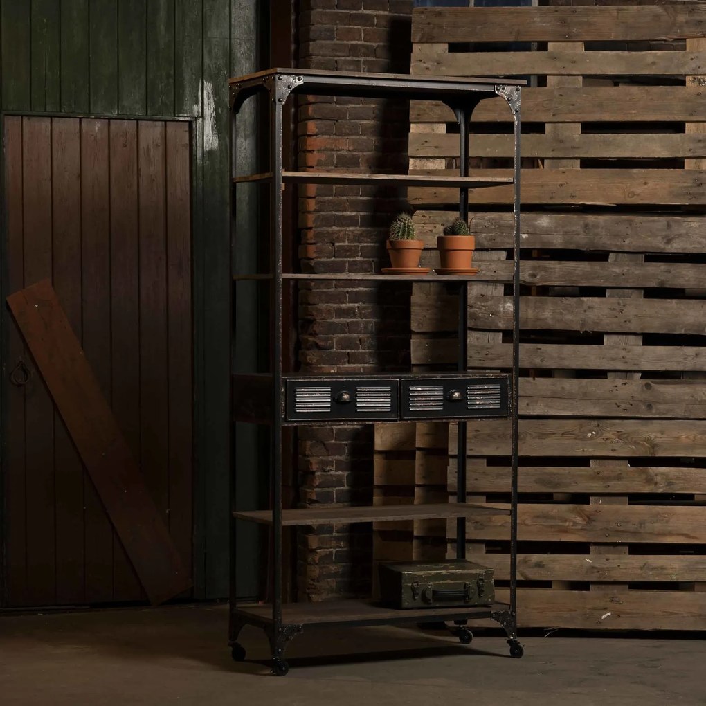 Rootsmann Stellingkast Smal | Zwart