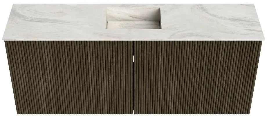 Mondiaz Joya DLux 100cm toiletmeubel shadow met wastafel faye midden zonder kraangat ostra