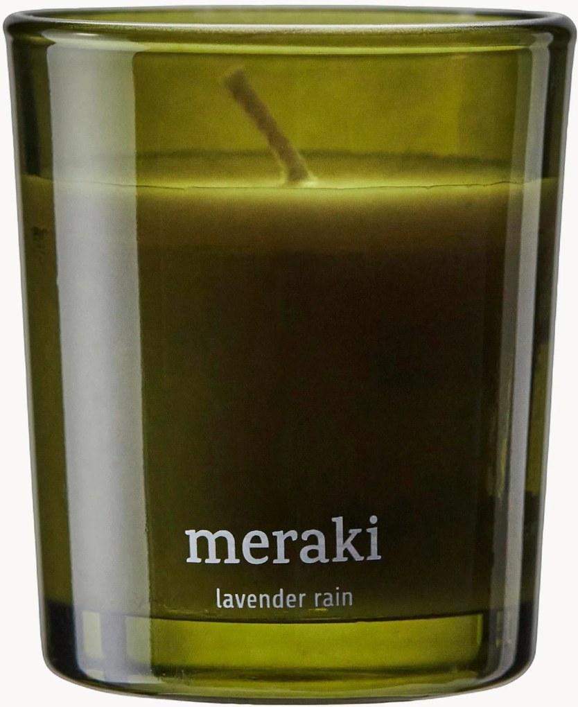 Geurkaarsen Meraki (Lavender Rain), 2-delig
