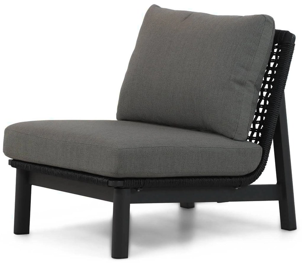 Hoek loungeset 6 personen Aluminium/Rope Grijs Coco Ralph/Pacific