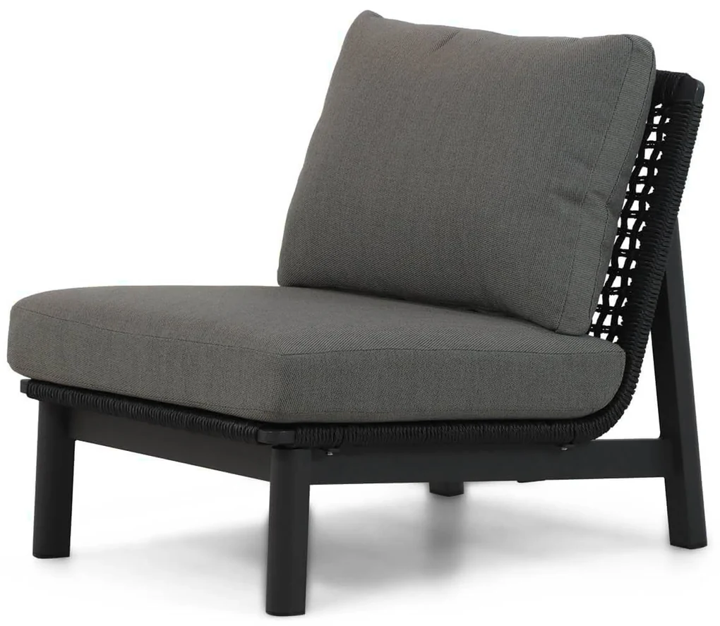 Hoek loungeset 6 personen Aluminium/Rope Grijs Coco Ralph/Riviera