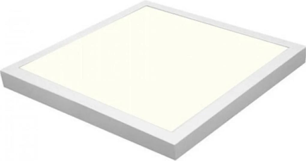 LED Paneel 30x30 Natuurlijk Wit 4200K 28W Opbouw Vierkant Mat Wit Aluminium