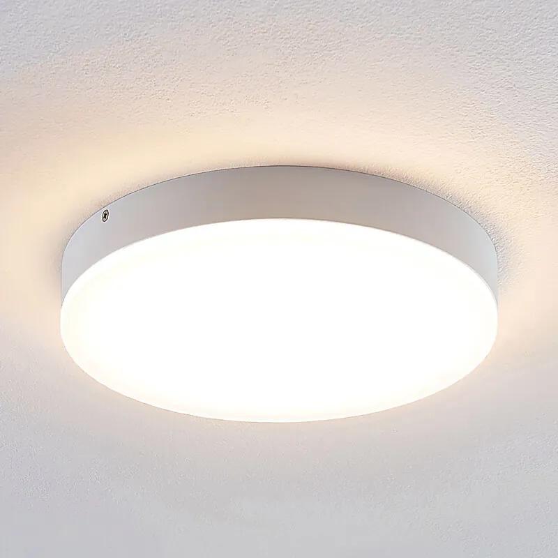 Leonta LED plafondlamp, wit, Ø 25 cm - lampen-24