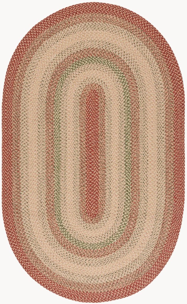 Outdoor ovalen vloerkleed Blythe, handgeweven