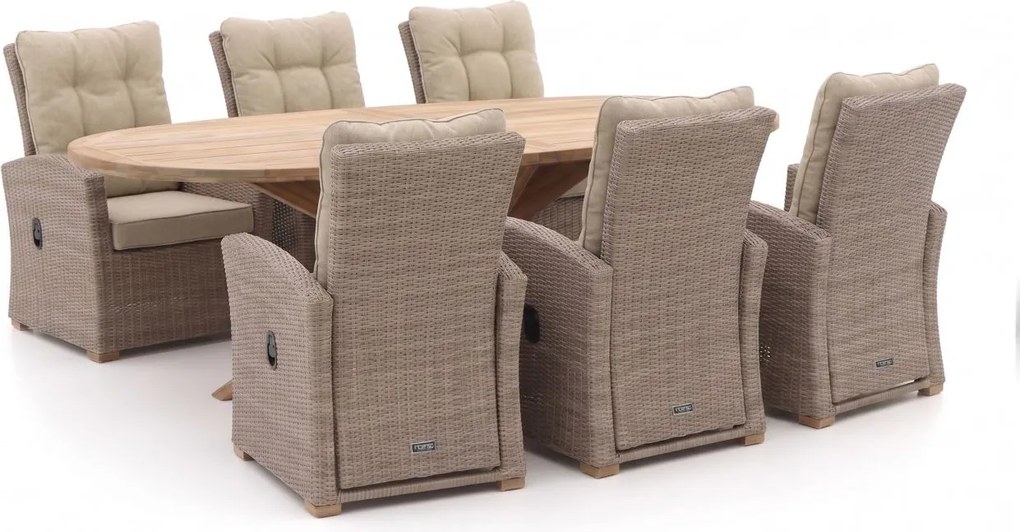 + 10% kassakorting | Diningset Intenso  | 6 personen | Tuinset teakhout | 7-delig | Kees Smit Tuinmeubelen