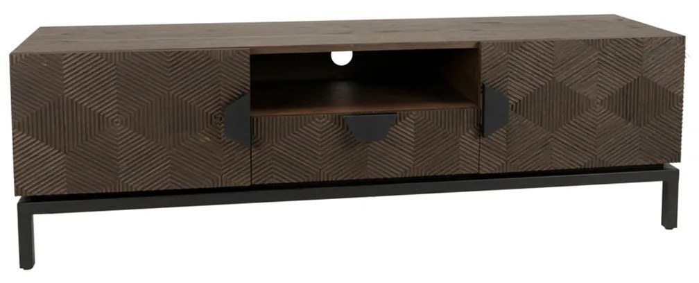 Tower Living Eikenfineer Tv-meubel 200 Cm San Marino - 200x40x50cm.