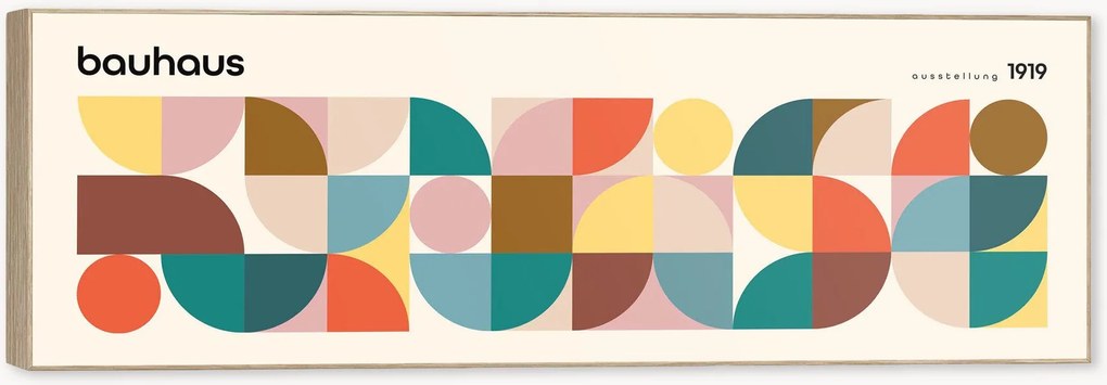 Ingelijste digitale print Bauhaus