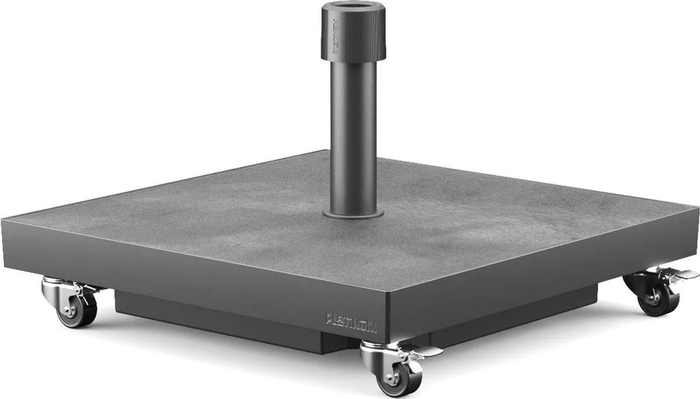 Platinum premium parasolvoet'Ceramica'- 40KG - Met zwenkwielen