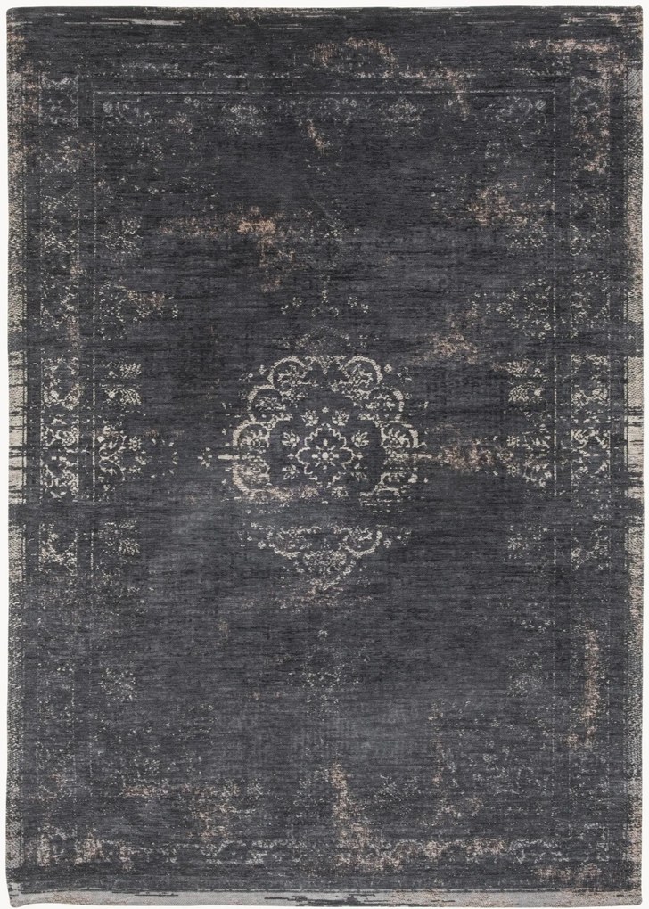 Wasbaar jacquard in- & outdoor vloerkleed Medaillon