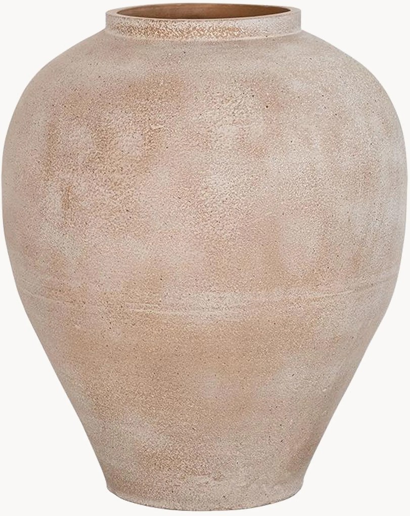 Grote vaas Ava van terracotta, H 55 cm