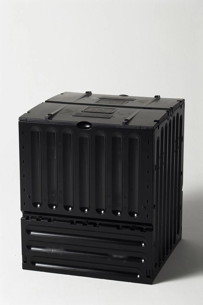 Garantia tuincomposter eco-king zwart - Compostvat - 70x70x83cm - 400 liter