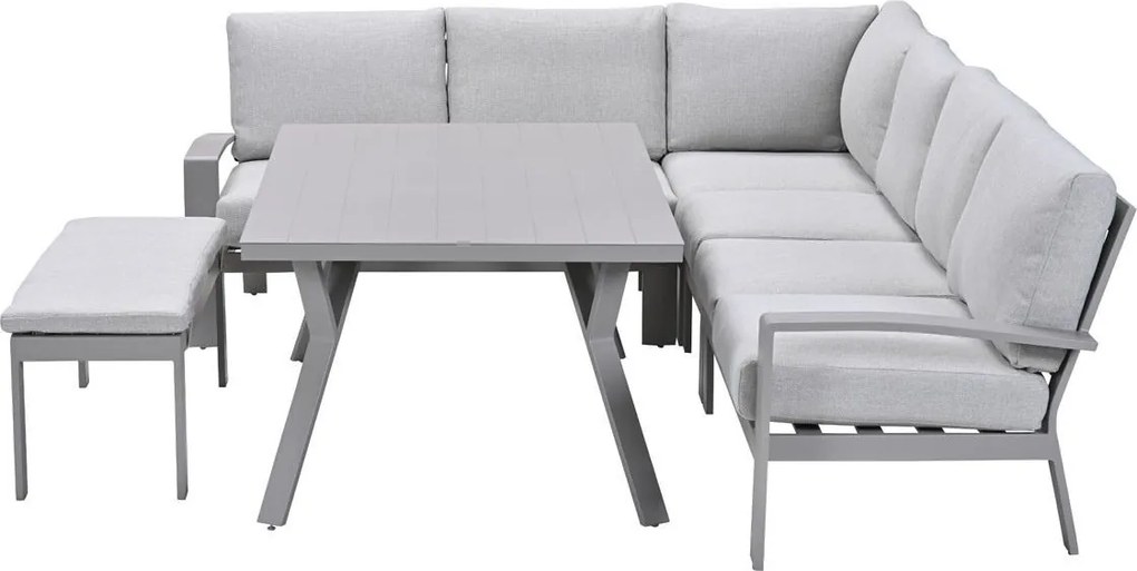 Garden Impressions Camilo lounge dining set 6-delig – taupe - Valley sand