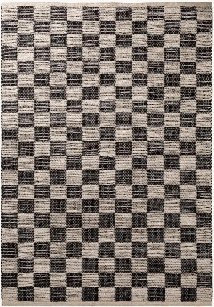 Handgeweven laagpolig juten vloerkleed Playa