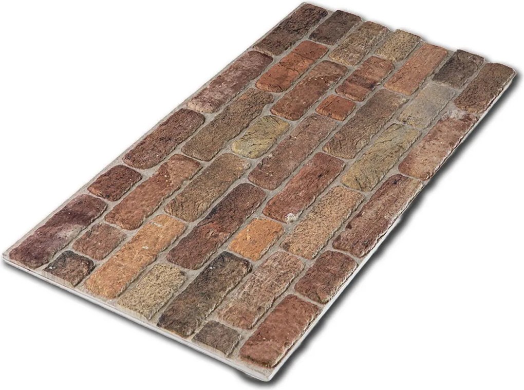 3D Wandpaneel EPS Rood/Oranje L1713 100x50x2cm | Paneli 3d wandpanelen