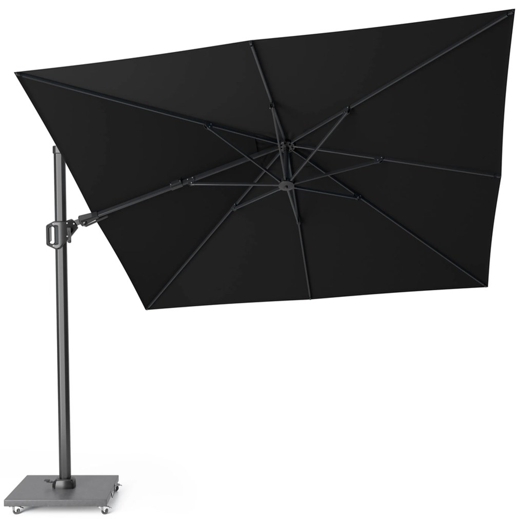 Platinum Challenger zweefparasol 3x3m T2 premium (excl.voet) black