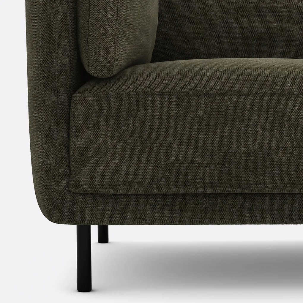 2-zitsbank, stof met structuur, Victor