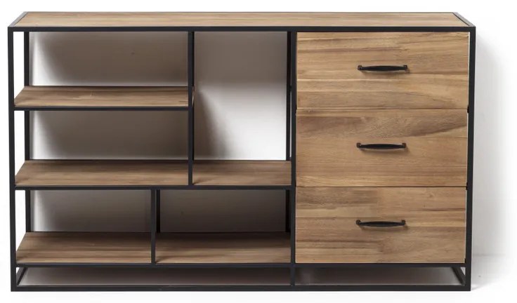 Dressoir Charlie met laden - 129x40x75 cm