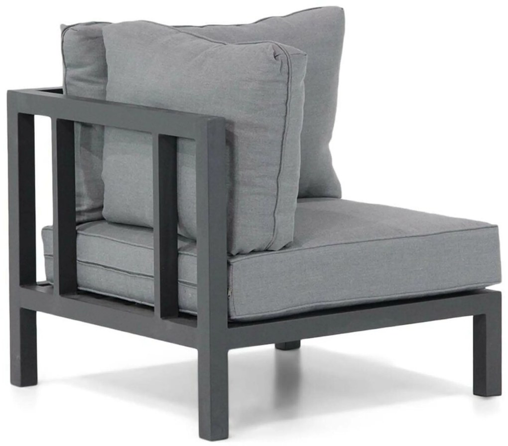 Hoek loungeset 5 personen Aluminium Grijs  Lifestyle Garden Furniture Lagos/Riviera