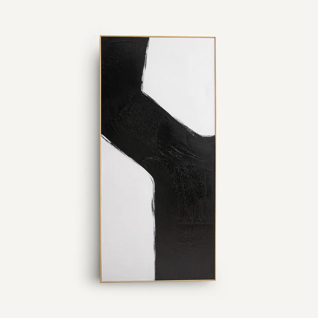 Set van twee handgeschilderde canvassen, Dopio