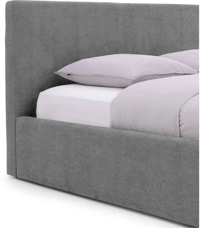 Goossens Bedframe Mysen Storage, 140 x 200 cm met storage, met 2x lattenbodem