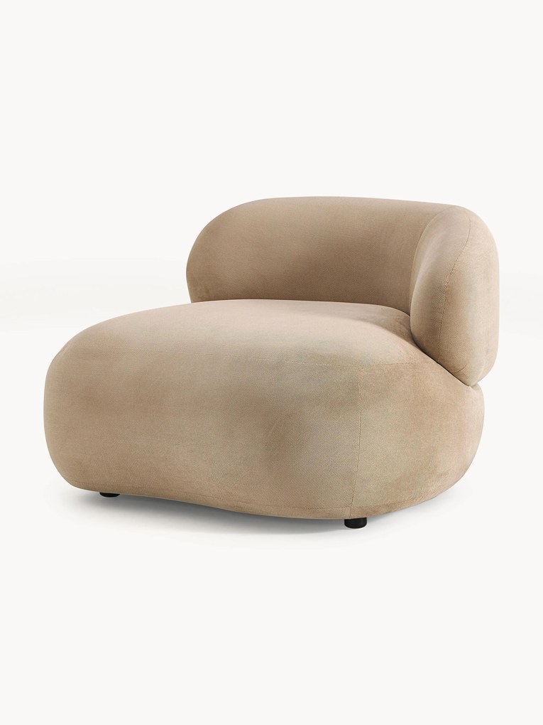 Niervormige loungefauteuil Alba