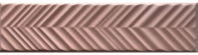 Jos. Dust wandtegel Decor - 5x20cm - Blush Mat Chevron 1981188