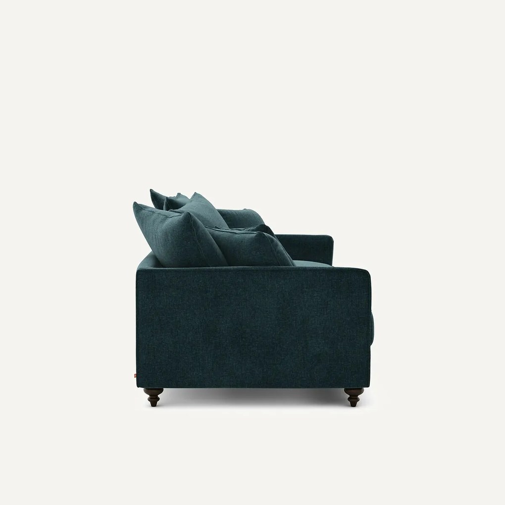 Slaapbank, chenille fluweel, LAZARE