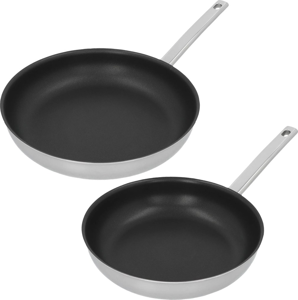 Demeyere Ecoline 5 Koekenpannenset Duraslide, 2-delig - Ecoline 5 - Demeyere