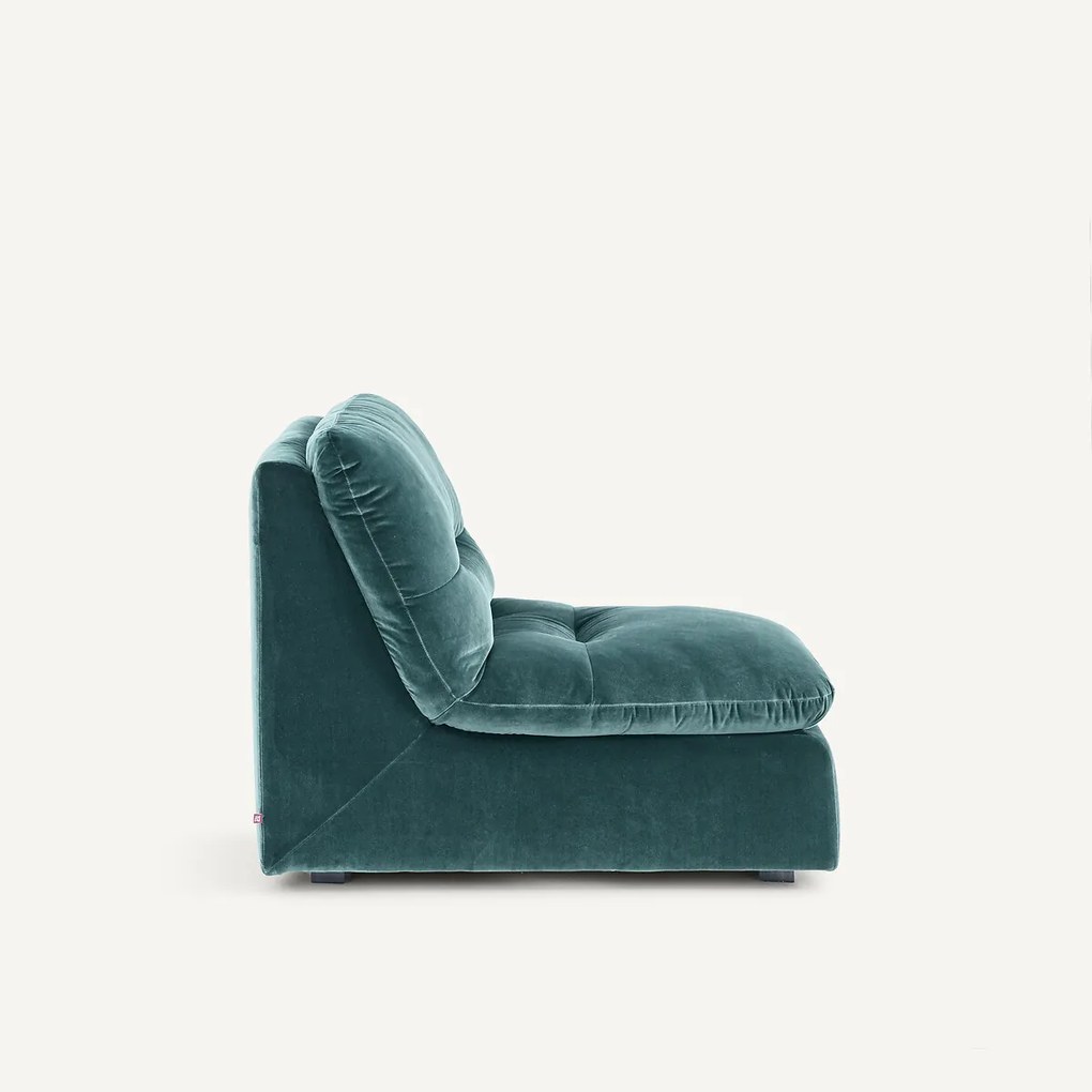 Modulaire hoek in fluweel, GIULIANO