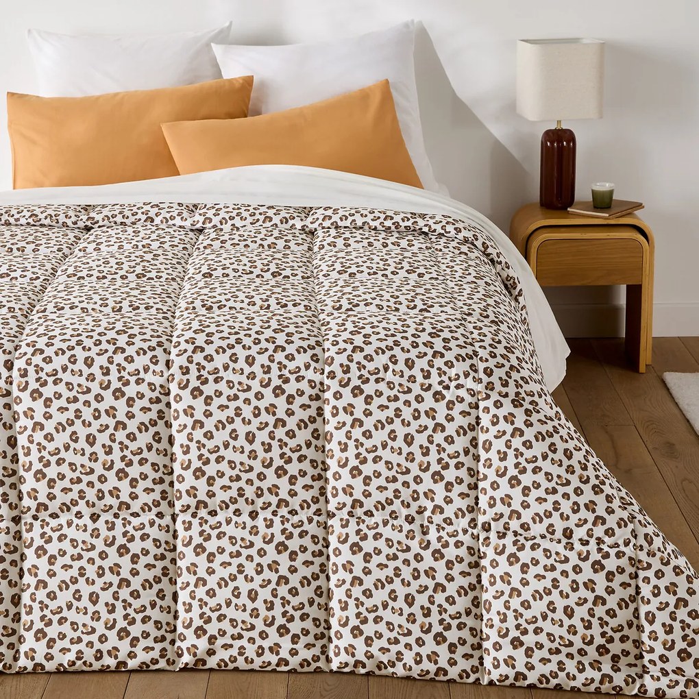 Dekbed, luipaardprint, gerecyclede microvezel, Leopold
