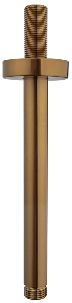 Mueller Bronzo inbouw regendouche met hoofddouche 30cm en plafondarm 20cm brons koper geborsteld