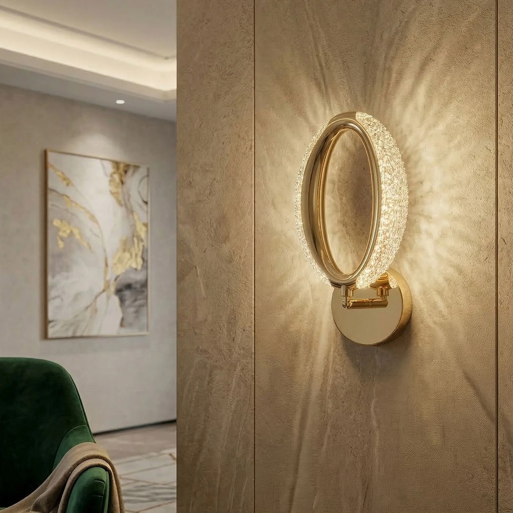 LED-WANDLAMP G174-W GOLD