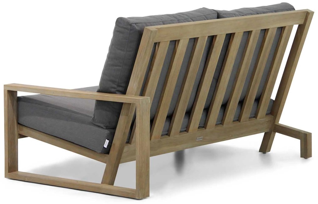 Hoek loungeset 4 personen Teak Grijs Lifestyle Garden Furniture Pure Island