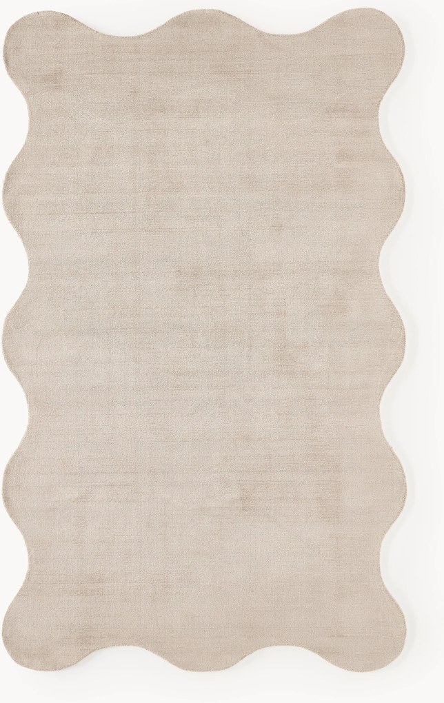 Handgeweven vloerkleed Wavy