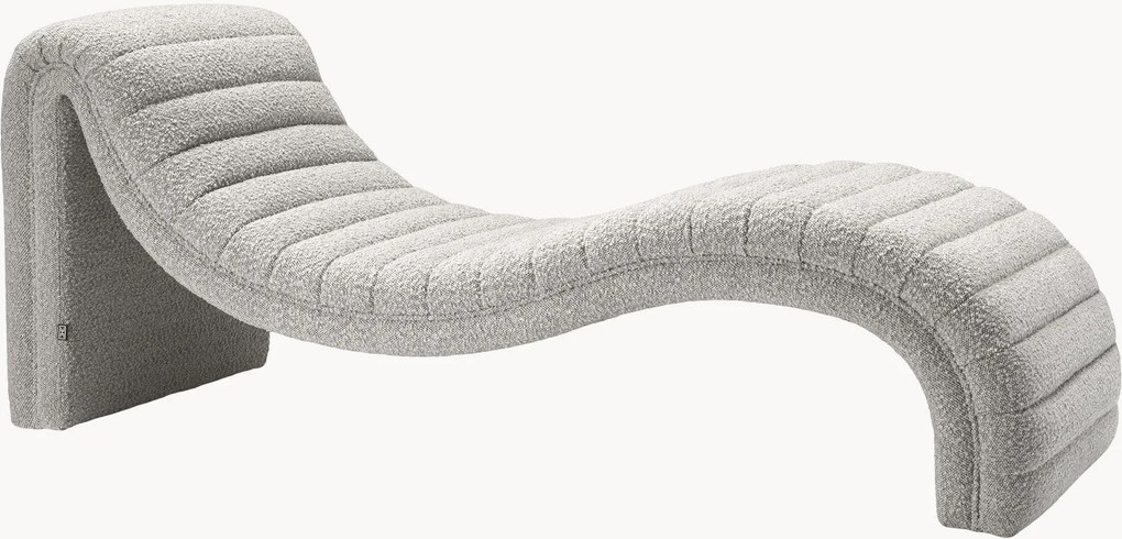 Bouclé chaise longue Pioneer