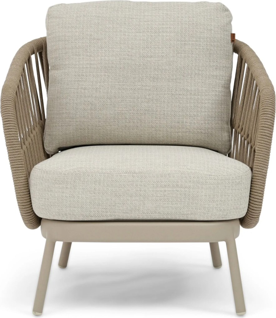 Stoel en Bank Loungeset 5 personen Rope Zand/Beige Coco Elara/Ibiza