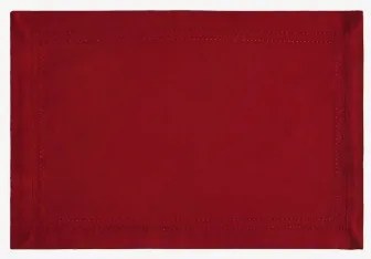 Eirsen Katoenen Placemat Rood – Bordeaux - Sklum