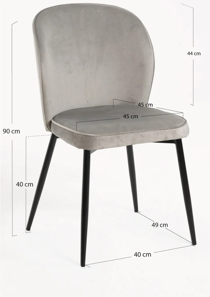 Stoel Teile Velours