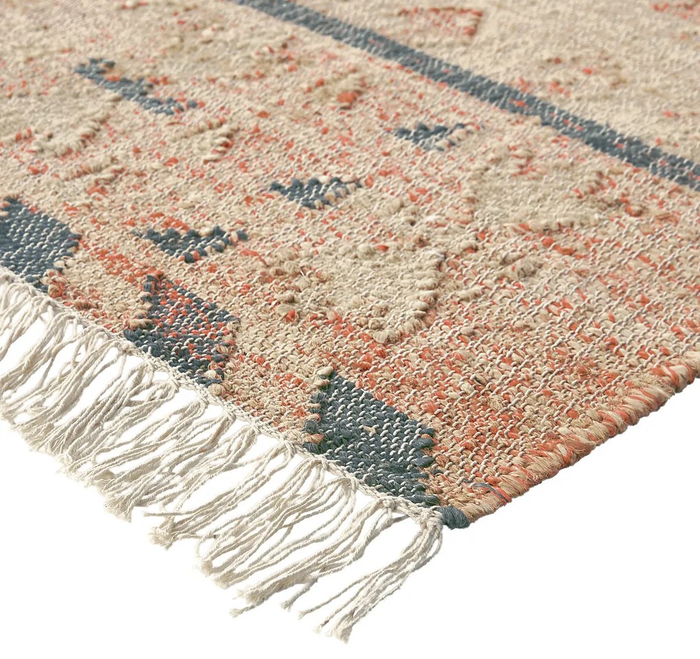 Kilim hal vloerkleed met used effect, Navaja