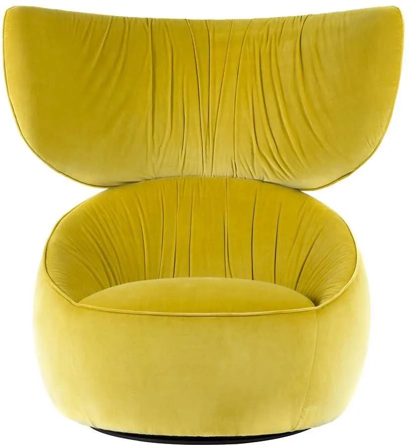 Moooi Hana Wingback fauteuil Harald geel