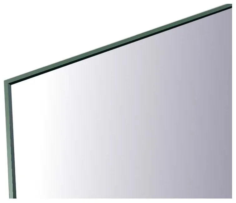 Sanicare Q-mirrors spiegel rond 120 cm. zonder omlijsting / PP geslepen