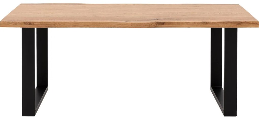 Goossens Eettafel Blade, Boomstamblad 200 x 100 cm 5 cm dik