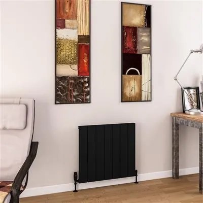 Eastbrook Charlton radiator 65x60cm aluminium 697W zwart mat