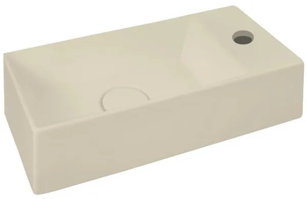 Xenz Rosa fontein - 45x20cm - plateau rechts - Zand mat AL8111-44