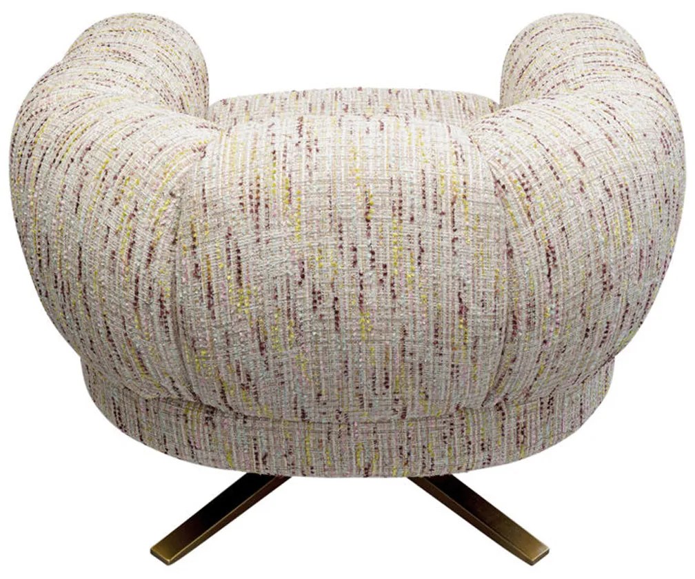 Kare Design Janno Lage Design Fauteuil Draaibaar Beige