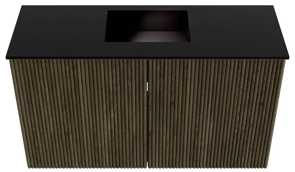 Mondiaz Joya 70cm toiletmeubel shadow met wastafel faye midden zonder kraangat urban