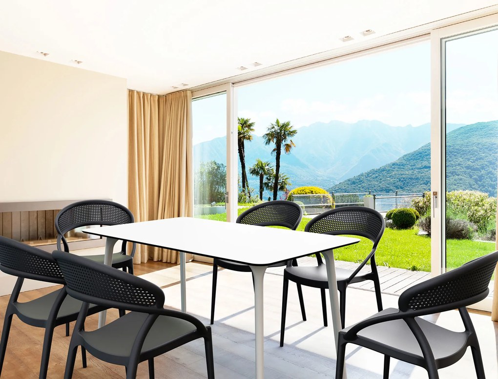 Siesta  Tuinstoel - Sunset - Wit - Siesta Exclusive